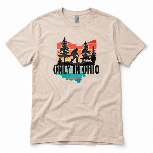 Only In Ohio - Big Foot Tee